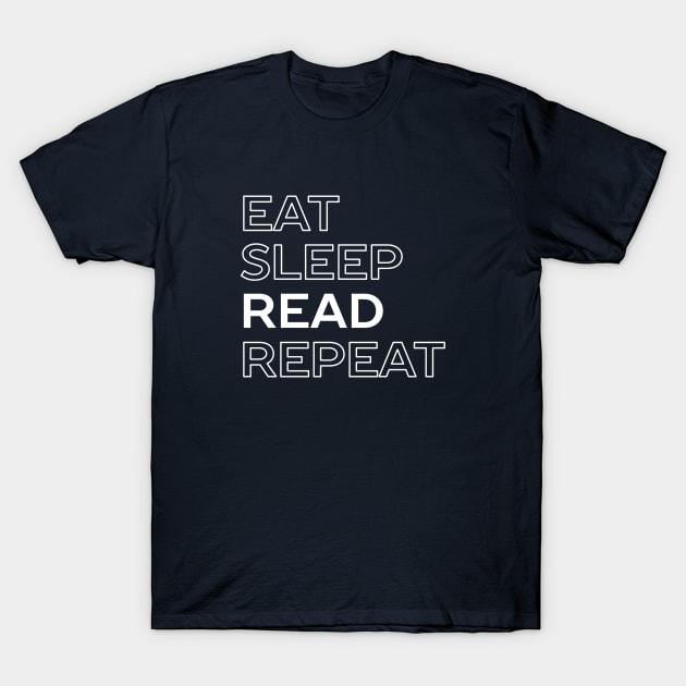 Cool Bookworm Reader T-Shirt T-Shirt by happinessinatee